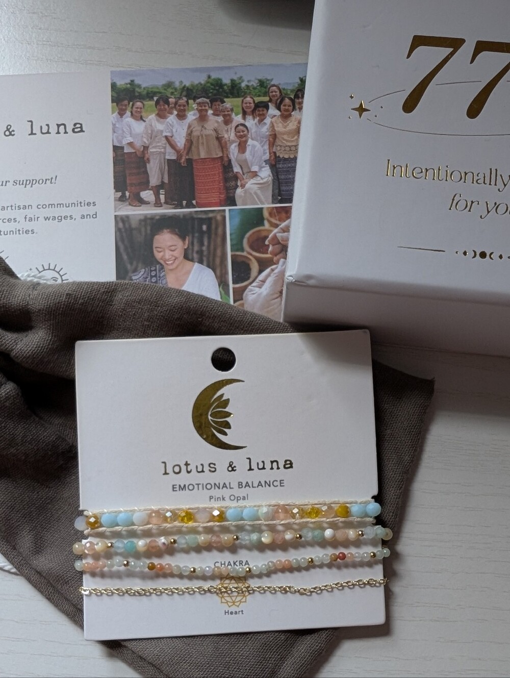 Lotus And Luna 777 Bracelet Box
